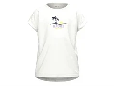 Name It bright white top print